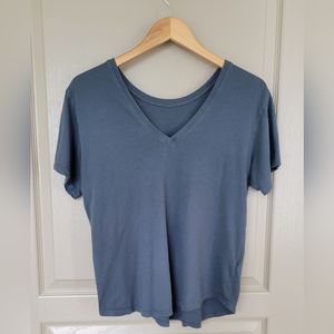 VETTA Gray Shirt Top 100% Supima Cotton